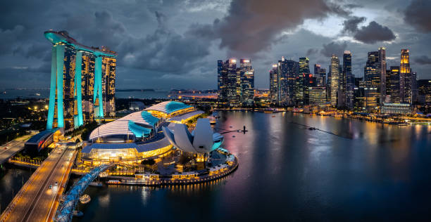 Marina Bay Sands — Aerial View